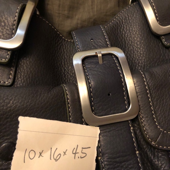 Cole Haan big steel blue hobo. - Picture 13 of 13